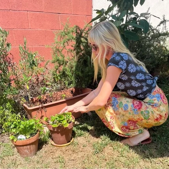 Novella Royale Behiti Skirt in Golden Gardener - XL - NWT - Picture 13 of 15